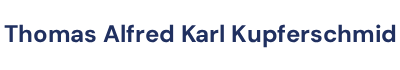 Thomas Alfred Karl Kupferschmid
